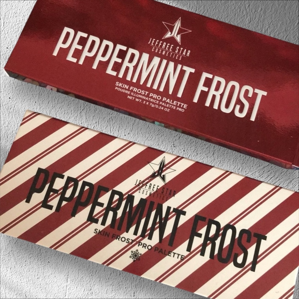 Jeffree Star Limited Edition Peppermint Frost Skin Frost Pro Palette